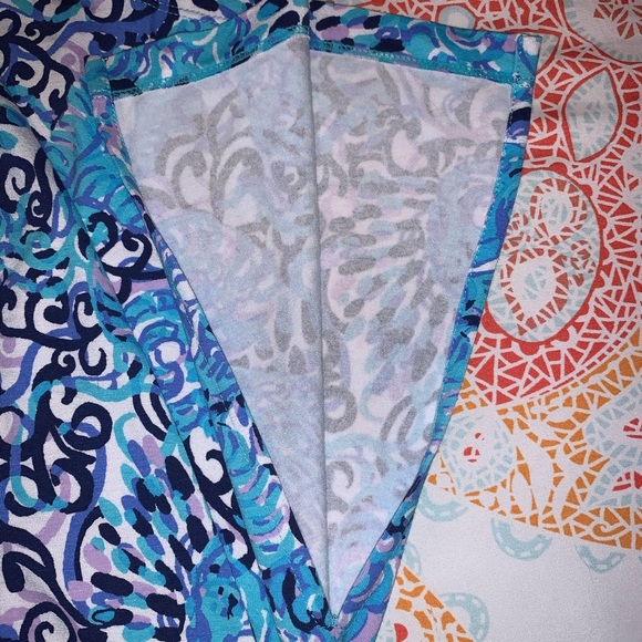 Lilly Pulitzer Malin Midi Dress Light Aqua Spritz - Picture 3 of 6